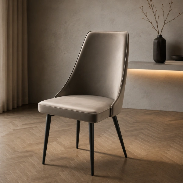Стул LEO CAPPUCCINO DIVA 05 BK